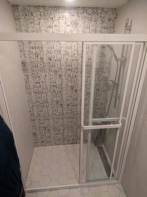 有框式淋浴拉門